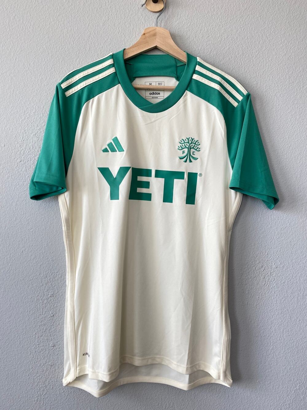 adidas Austin FC Armadillo Kit Away Jersey HZ6181 YETI Men's M 2024